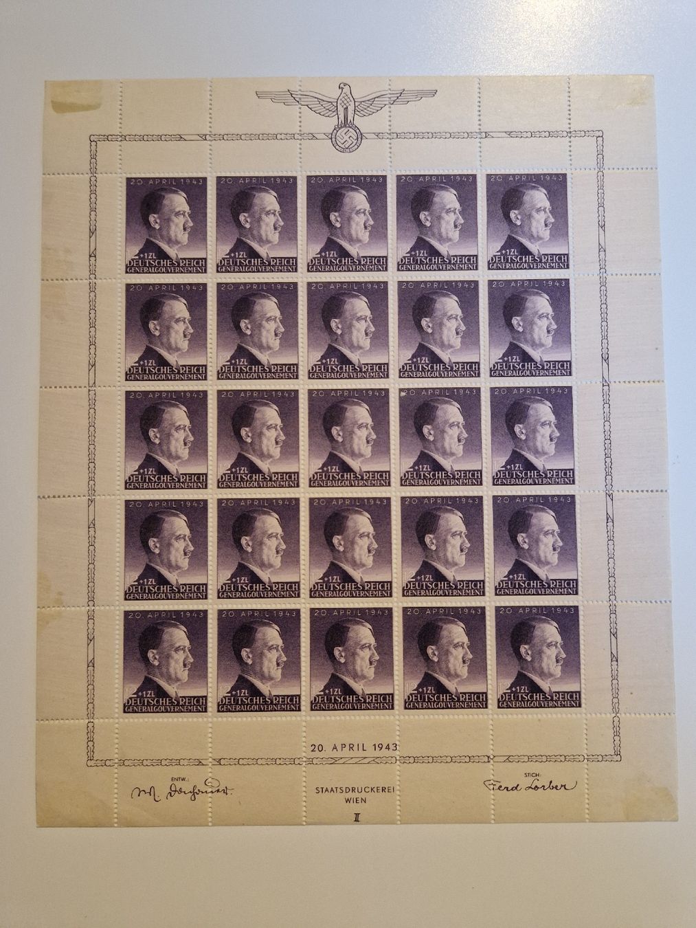 Tutti i francobolli: Deutsches Reich Adolf Hitler Generalgouvernement postfrisch – Nuovo (secondo la descrizione) da St. Gallen venduto da Enrico_SG