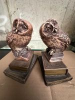 Vintage Owl Bookends - A Wise Addition to Your Shelf