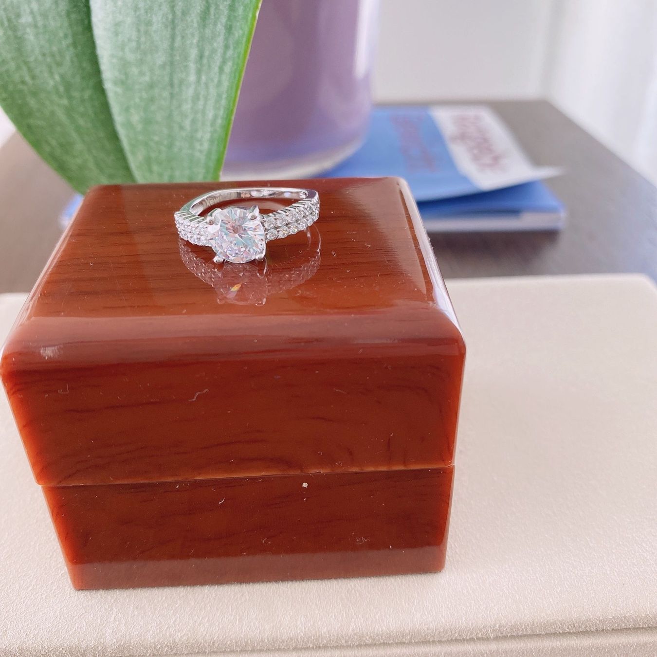 Anelli: amor Silber Ring mit Stein – Nuovo (secondo la descrizione) da Luzern venduto da Felicita_26