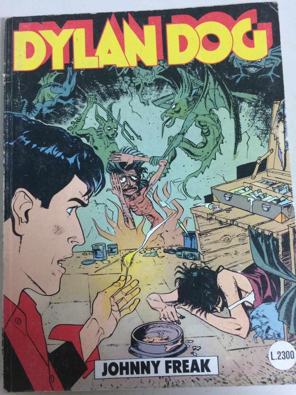 Comics: DYLAN DOG # 81 JOHNNY FREAK  Sergio Bonelli 1993 – Gebraucht aus Vezia von Aquarius_Age