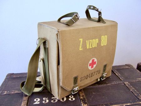Sanitätstasche Militär Armee Sanität Tasche Z VZOR 80 TSCHEC
