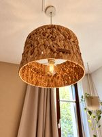 LIVIQUE Hängelampe / Pendelleuchte – Naturgeflecht 