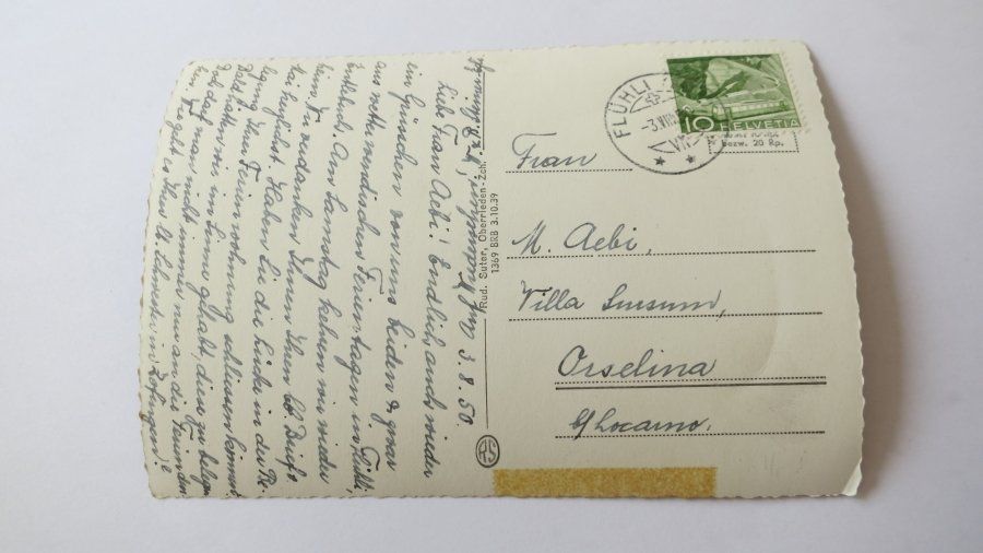 Ansichtskarten: Flühli / LU - 1950 – Gebraucht aus Jona von centumprata 1
