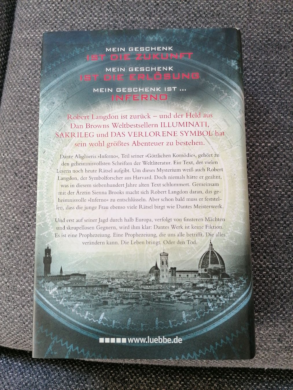 Libri: Buch Inferno von Dan Brown – Usato da Büttikon AG venduto da Amineah 1