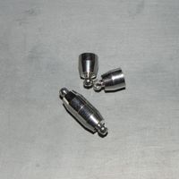 Magnetverschluss silberfarben - Rausverkauf - 60 Stk.
