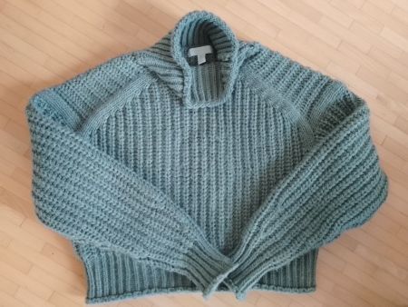 Grüner Pullover H&M Gr. 36