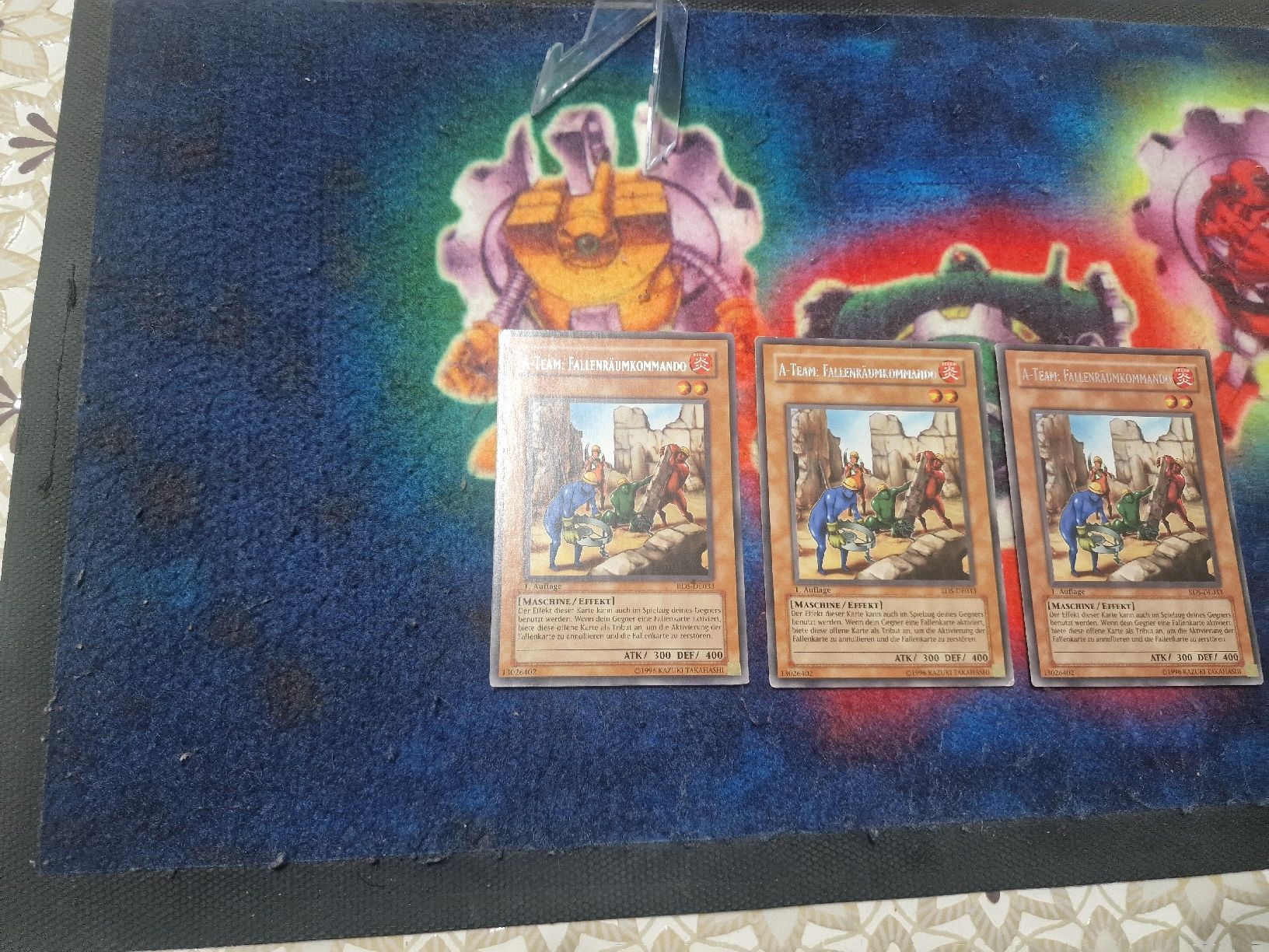 Yugioh Sammelbilder & Trading cards: Yugioh 3 x A-Ream Fallenräumkommando – Gebraucht aus Dietikon von GC-Store