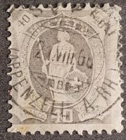 Stehende Helvetia Appenzell 97A Kat. 100.-