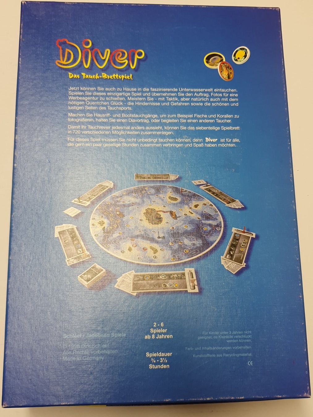 Jeux: DIVER - das Tauch-Brettspiel – D'occasion à Oberdorf BL par BaldenEagle 1