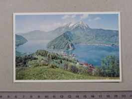 Fürigen, 1961, Blick vom Höhenweg, Pilatus
