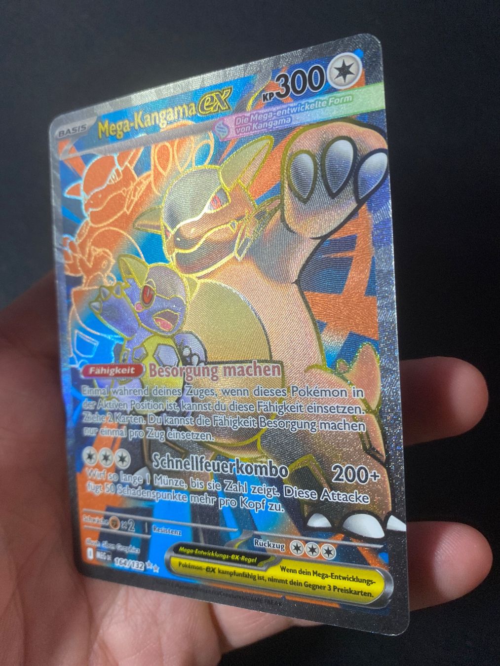 Pokémon Carte collezionabili: Mega Kangama ex 164 - Kangaskhan ex - Mega Evolution - DE – Nuovo (secondo la descrizione) da Hausen AG venduto da Shrade 1