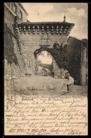 AK Aubonne, Porte du Château, 1902