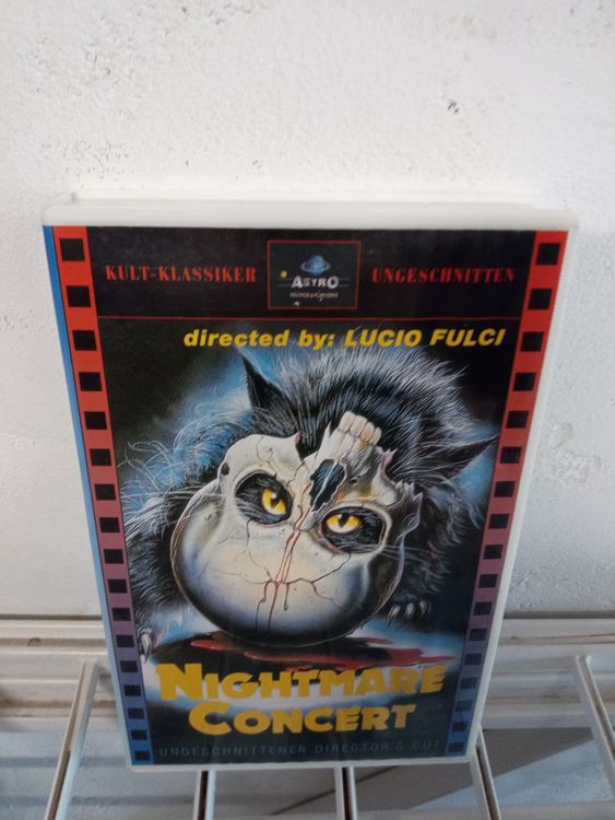 VHS NIGHTMARE CONCERT ASTRO VIDEO SPLATTER LUCIO FULCI Kaufen auf Ricardo