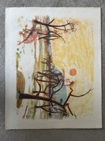 Original Lithographie, Rudolf Zender, signiert