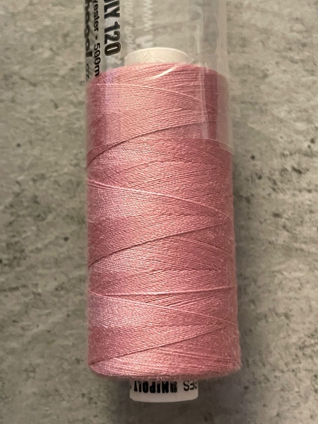 Kordeln & Faden: Polyester Nähgarn, Nähfaden Helles Altrosa 500m Nr. 53  NEU – Neu und originalverpackt aus Rietheim von Nugger