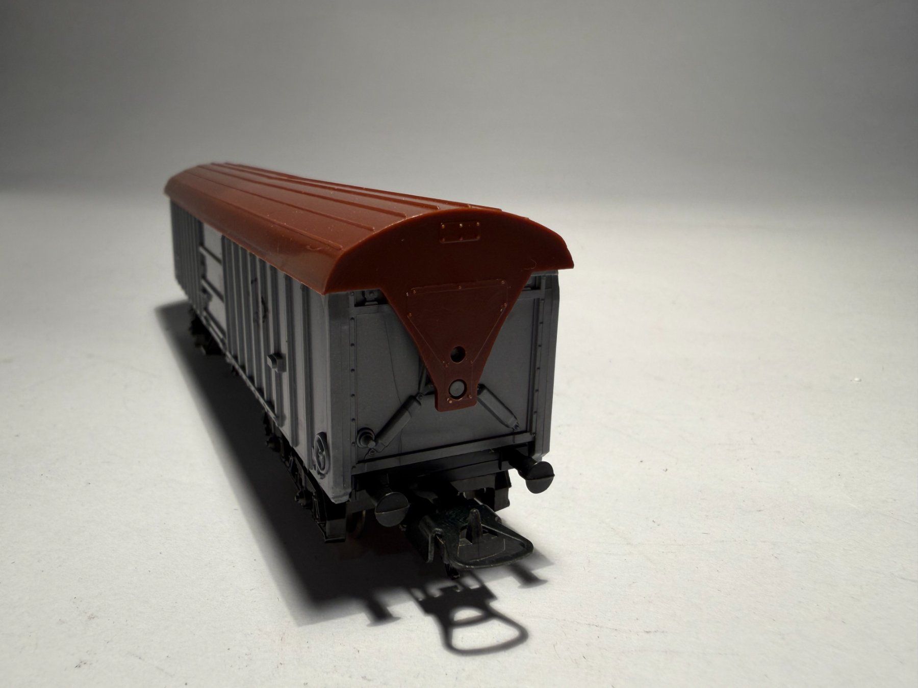 Lima Modellini di ferrovie: LIMA Doppelachiger Güterwagen E-MERSON, DC Achsen – Usato da Buchrain venduto da Modellbahn11 4