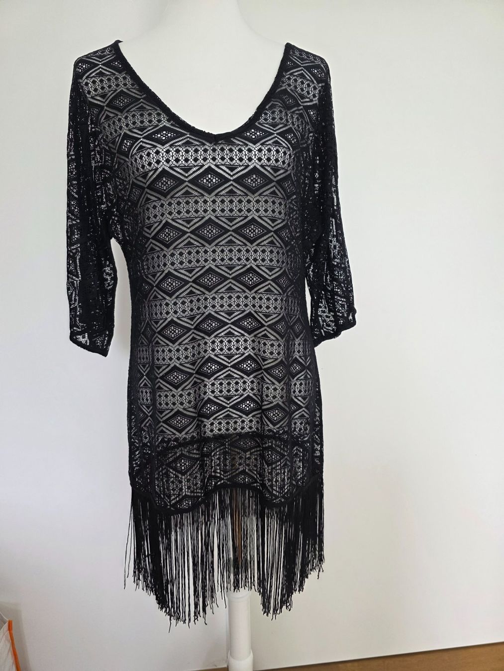 Tuniche: Strandkleid schwarz – Usato da Altstätten SG venduto da Calendula-7