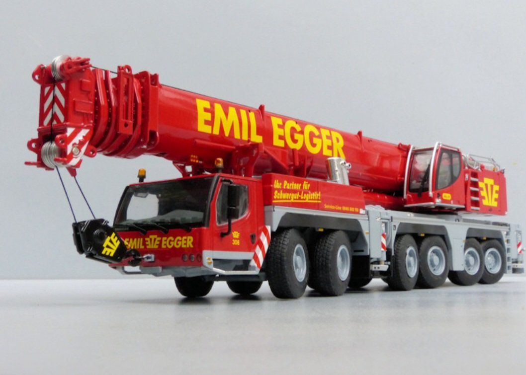 Kit di modellismo & Modellini statici: Pneukran WSI 1:50 Emil Egger – Nuovo e nell'imballaggio originale da Gossau SG venduto da freighttrain