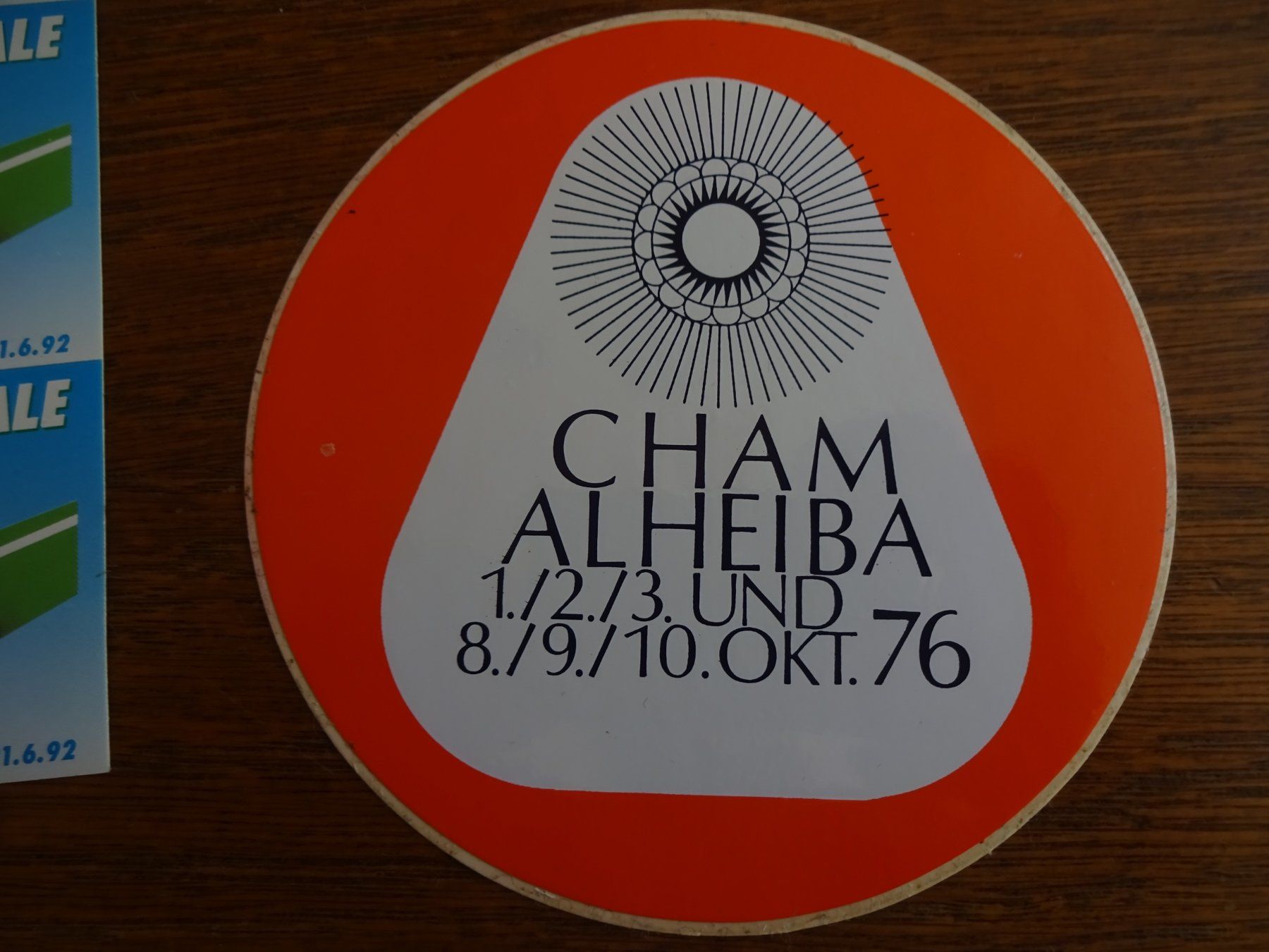Sticker: alte  Event - Aufkleber – Nuovo (secondo la descrizione) da Cham venduto da mktreasure 4