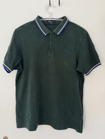 Fred Perry PoloShirt grün Grösse XL fit L oryginal