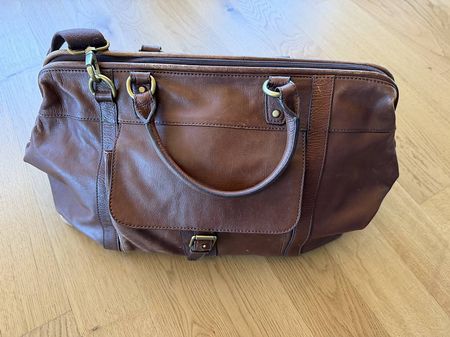 FOSSIL LEDERTASCHE IN BRAUN