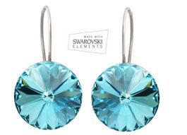 925 Silberohrring mit Swarovski Element