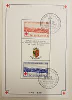 Z111) 1939 Postkarte Rotes Kreuz, Sonderstempel