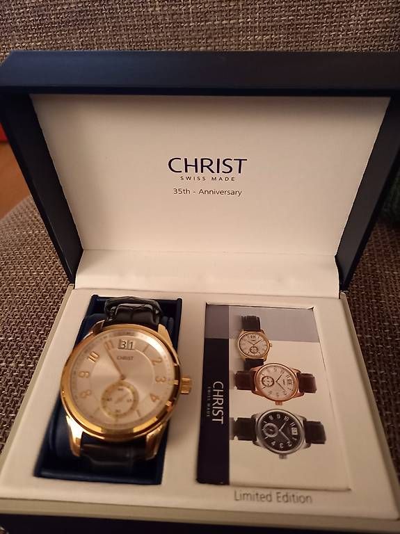 Uhren: Herrenuhr Christ 35th anniversary – Gebraucht aus Stans von Vespas55