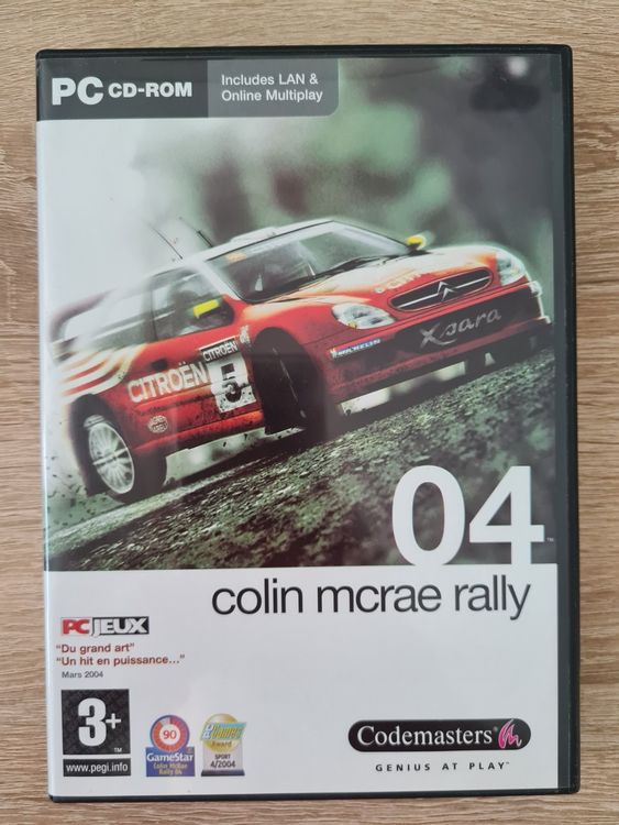 Colin Mcrae Rally 04 (4 CD) (Multilanguage Cover) - PC (Gebraucht) in ...