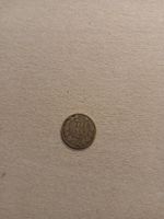 Pièce de monnaie 50 Bani Roumanie 1884 argent 
