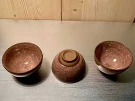 Schöne Teetassen - Teeschalen 3 Stück