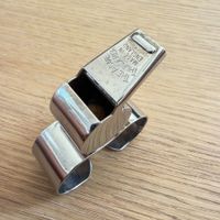Hockey Schiedsrichter Pfeife Made in England Metall