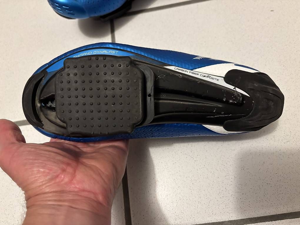 Chaussures hommes: Triathlon Shimano Veloschuhe Gr. 41 – D'occasion à Adlikon par Sam1976 4