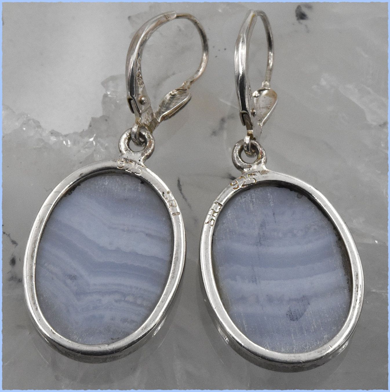 Ohrringe & -stecker: Chalcedon Ohrhänger 925 Silber – Neu und originalverpackt aus Oberglatt ZH von Goldfee1 2