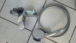 Mitigeur de baignoire/douche GROHE avec douchette+flexible