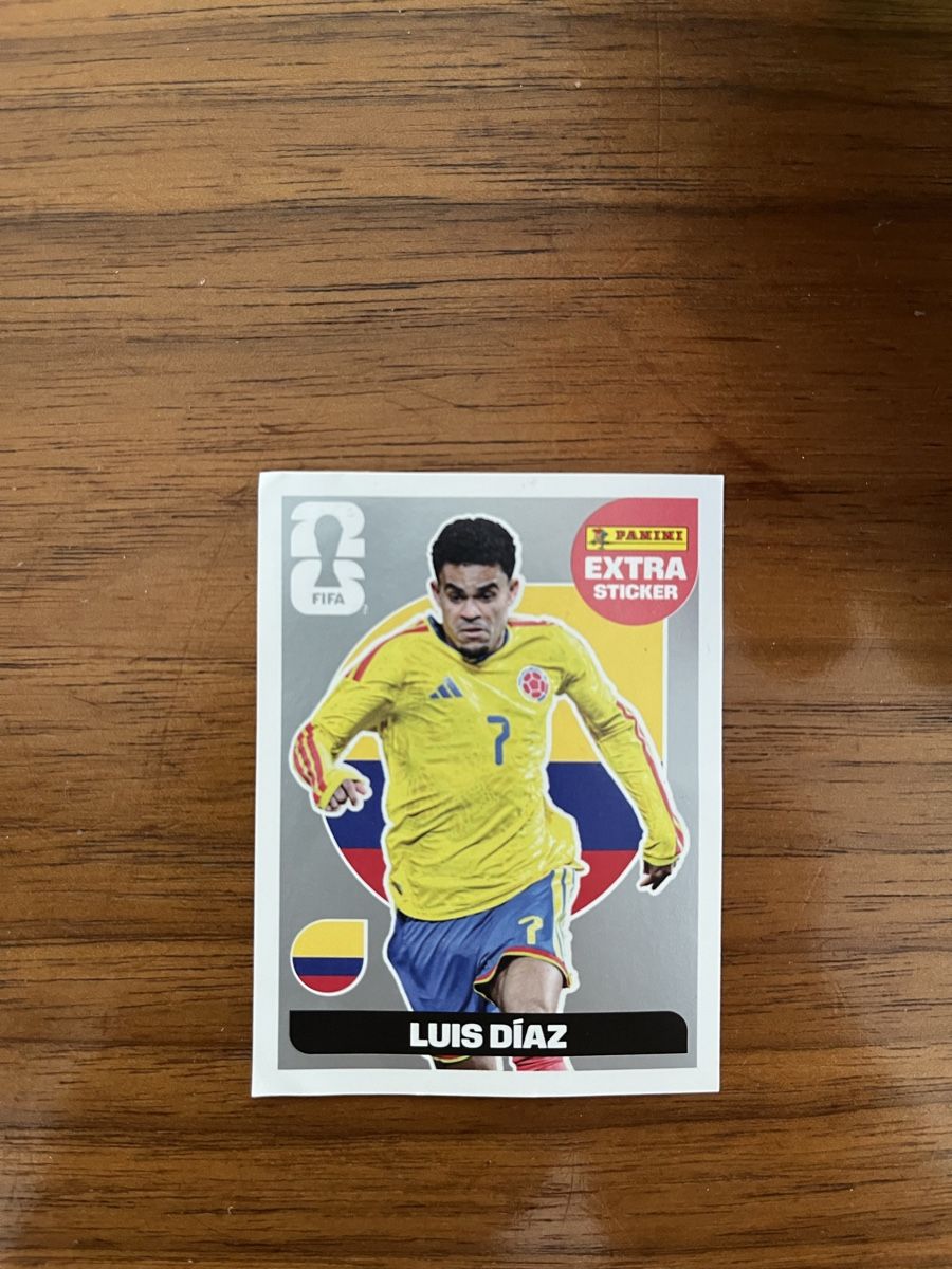 Panini Carte collezionabili: Panini Extra Sticker Luis Diaz – Nuovo (secondo la descrizione) da Zürich venduto da ingelish