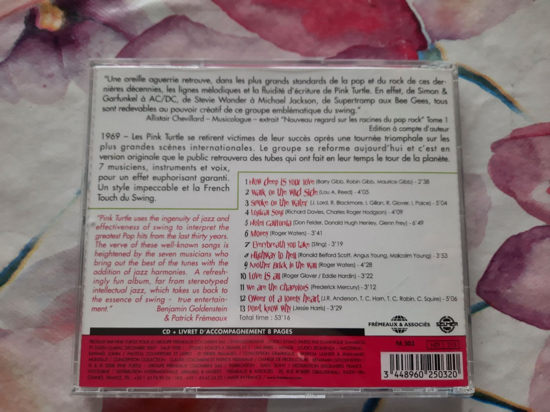 CDs: CD Pink Turtel - Pop in Swing – D'occasion à Pully par bro_n52j 1
