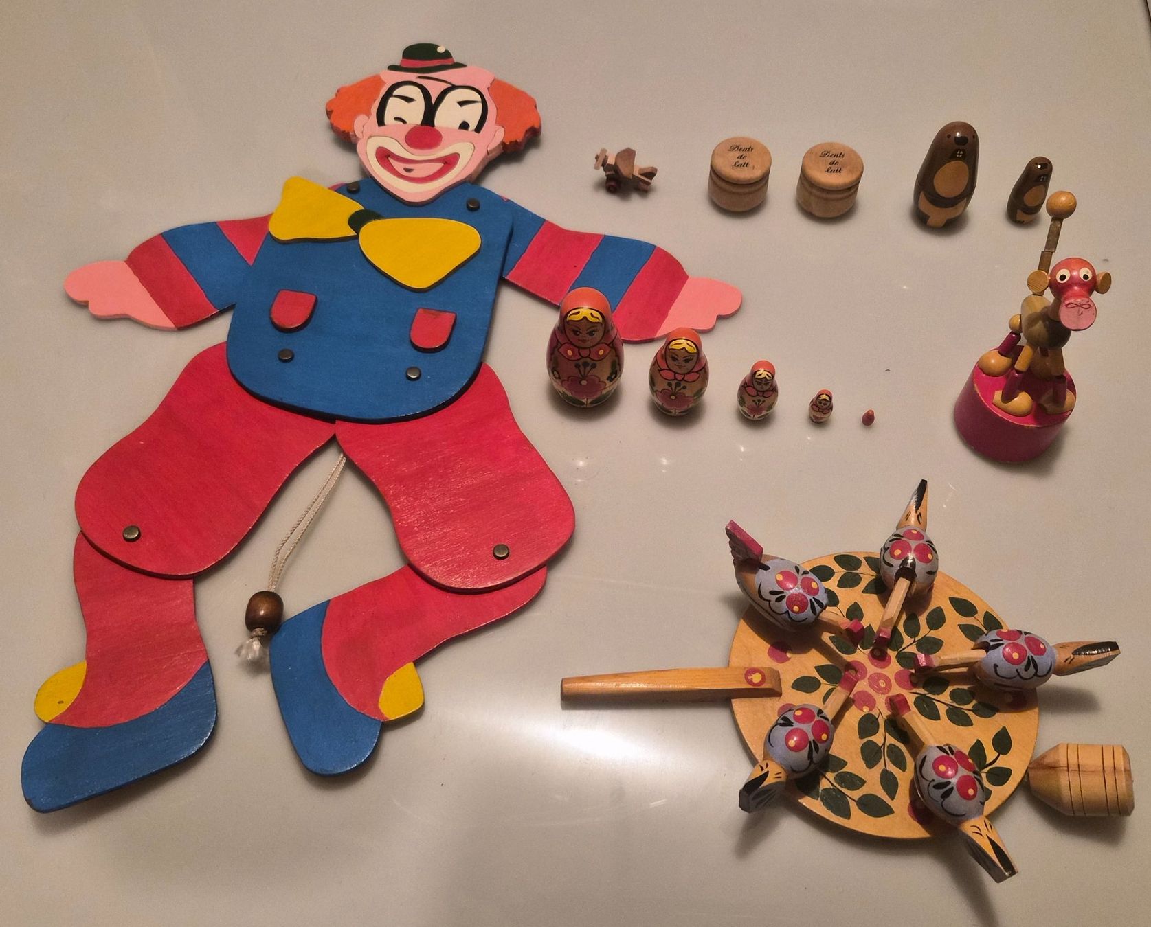 Spielzeuge: Lot de jouets en bois – Gebraucht aus Jouxtens-Mézery von ger_hpd5