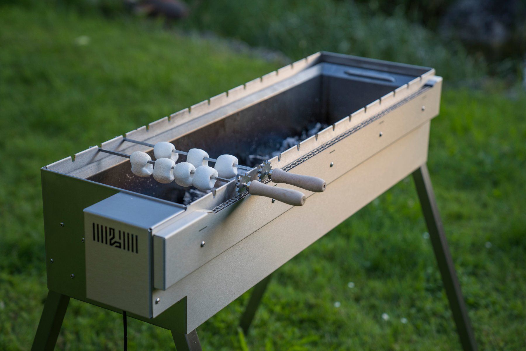 Griglie: Spiessgrill / Kanalgrill mit Antrieb – Nuovo e nell'imballaggio originale da Aesch BL venduto da lmb.swiss 6