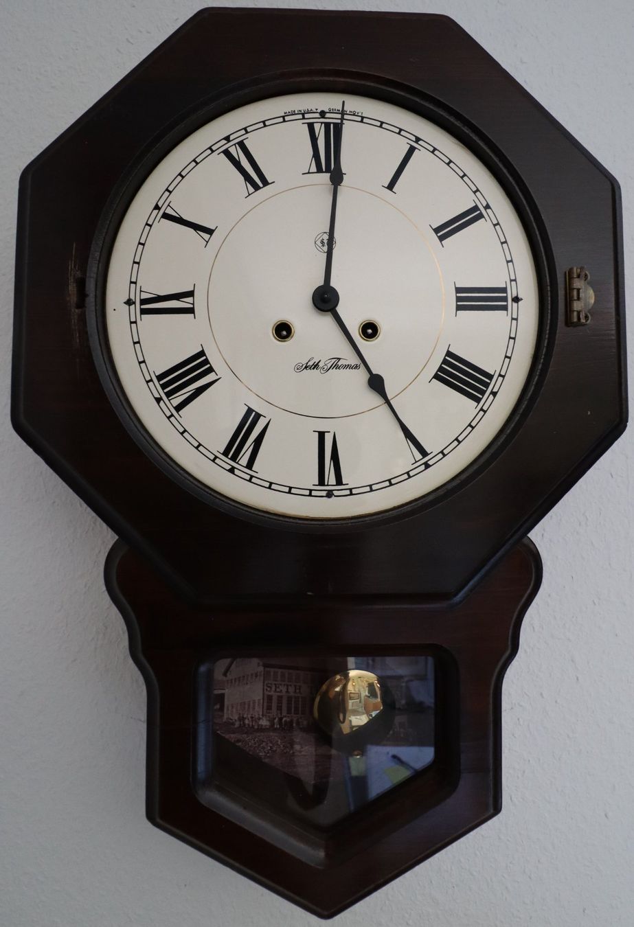 Uhren: Antike Wanduhr von Seth Thomas – Gebraucht aus Hagendorn von and_f6dj 2