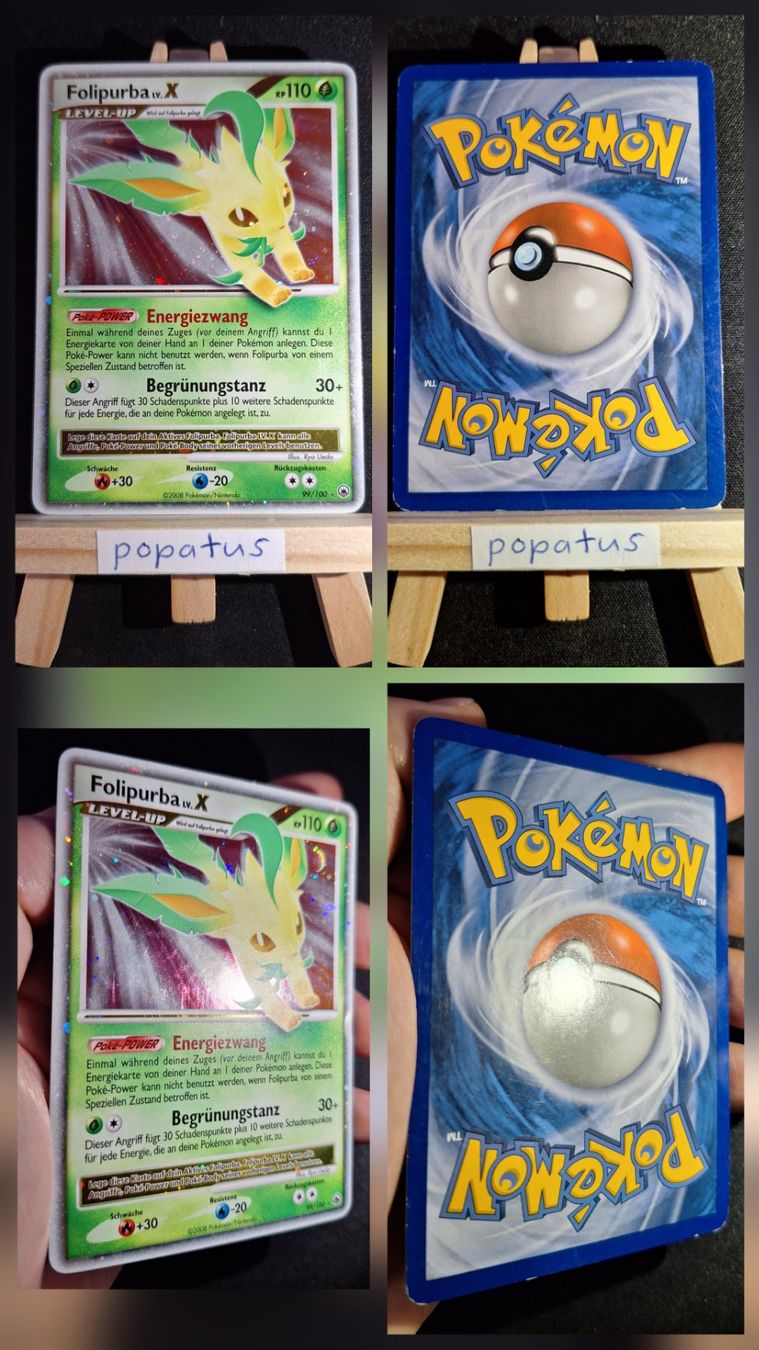 Pokémon Carte collezionabili: Pokémon Folipurba Lv.X – Usato da Andwil SG venduto da popatus