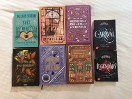 Lot de 8 romans fantasy certains collectors 