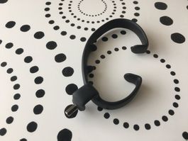 DISPLAY FOR WATCH - SUPPORT POUR MONTRE - METAL & BLACK !!!