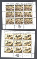 YOUGOSLAVIE série de 2 blocs EUROPA-CEPT neufs ** 1981