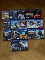 PS4 Spiele Sammlung gemischt sehr guter Zustand