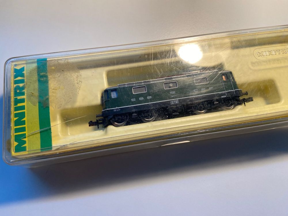 Trix Modellini di ferrovie: Minitrix 12861, Spur N SBB – Usato da Langnau am Albis venduto da Danig0 5