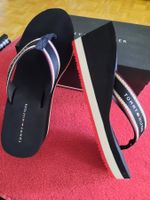 Tommy Hilfiger Keilabsatz- Sandalen dunkelblau Gr. 38