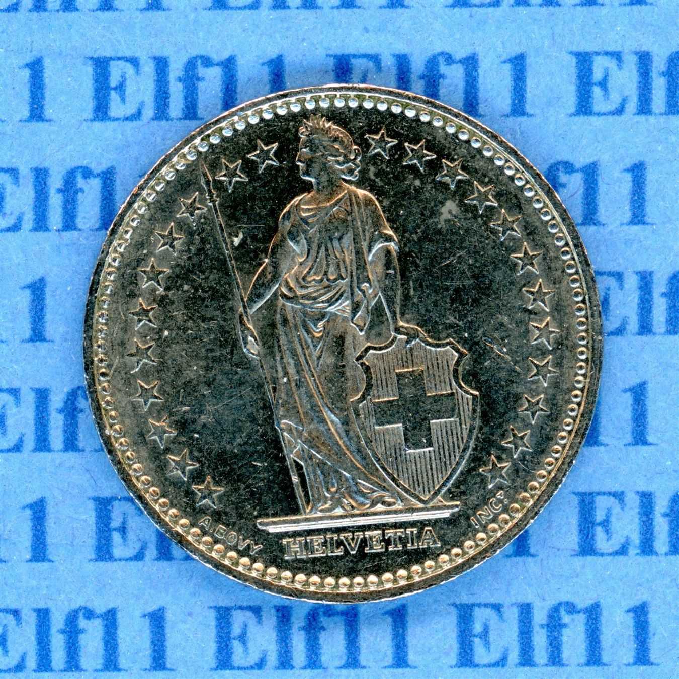 Tutti le monete: CHF___1.00 1996 -vz 1 Franken – Usato da Widnau venduto da Elf11 1