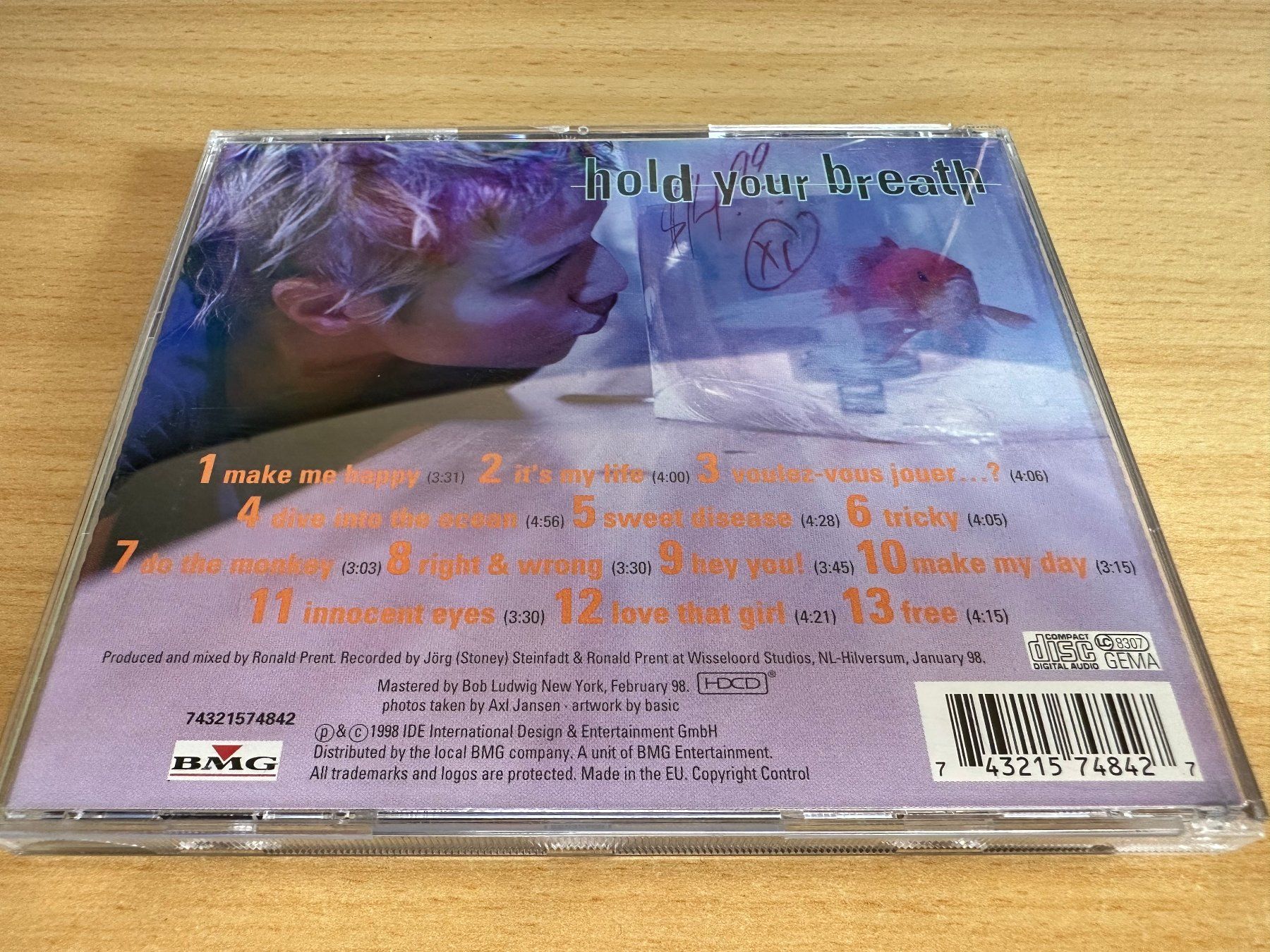 CDs: Core – Hold Your Breath – Gebraucht aus Rikon im Tösstal von Alpenmutz 1