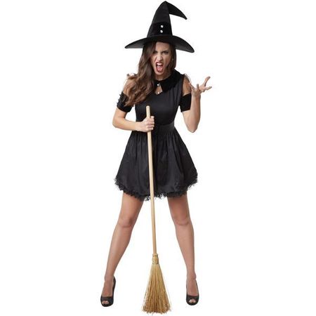 Kostüm Damen Hexe Witch Größe S